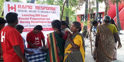 SMS based Disaster Preparedness